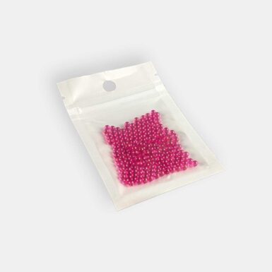 A packet of 200 3mm ruby balls