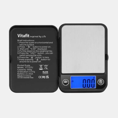 Basic digital scales displayed.