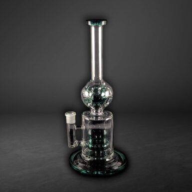 Showing the full length of the 33cm Flower Tower bubbler.