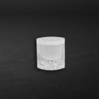 Wireless ball vape glass insert for rubies, with drilled glass disc/screen.