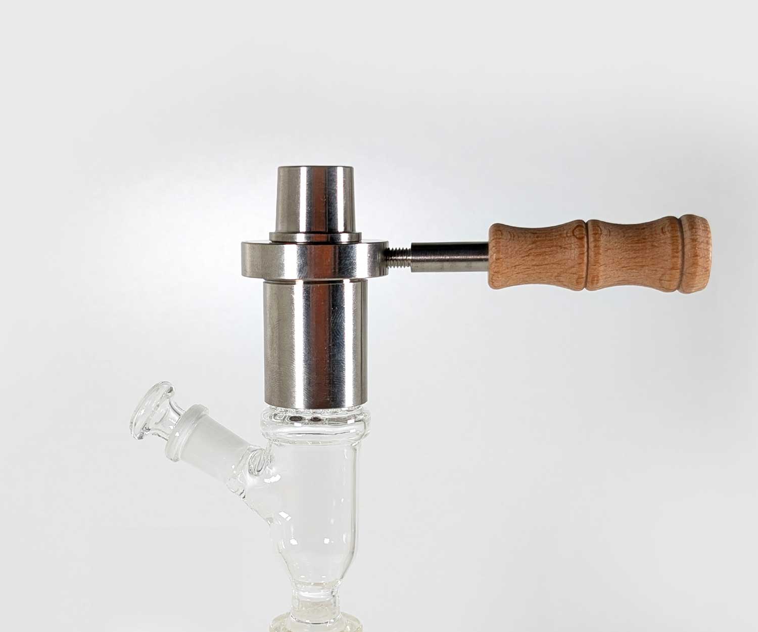 The AIO heater in wireless configuration, and diffuser side on bowl.